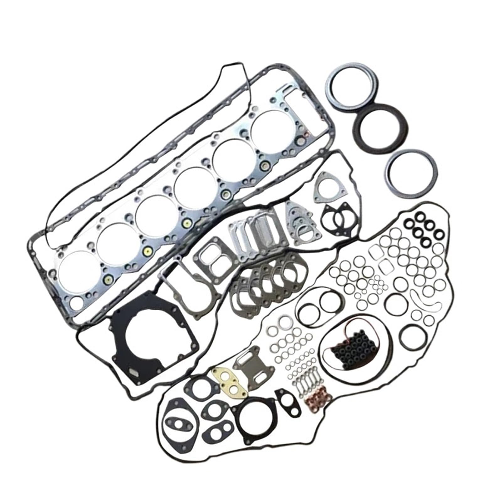 Wattsbvd One Color Overhaul Gasket Kit Compatible With Engines 6Hk1 6Hk1t Compatible With Excavators Zx330 Zx350 Zax360
