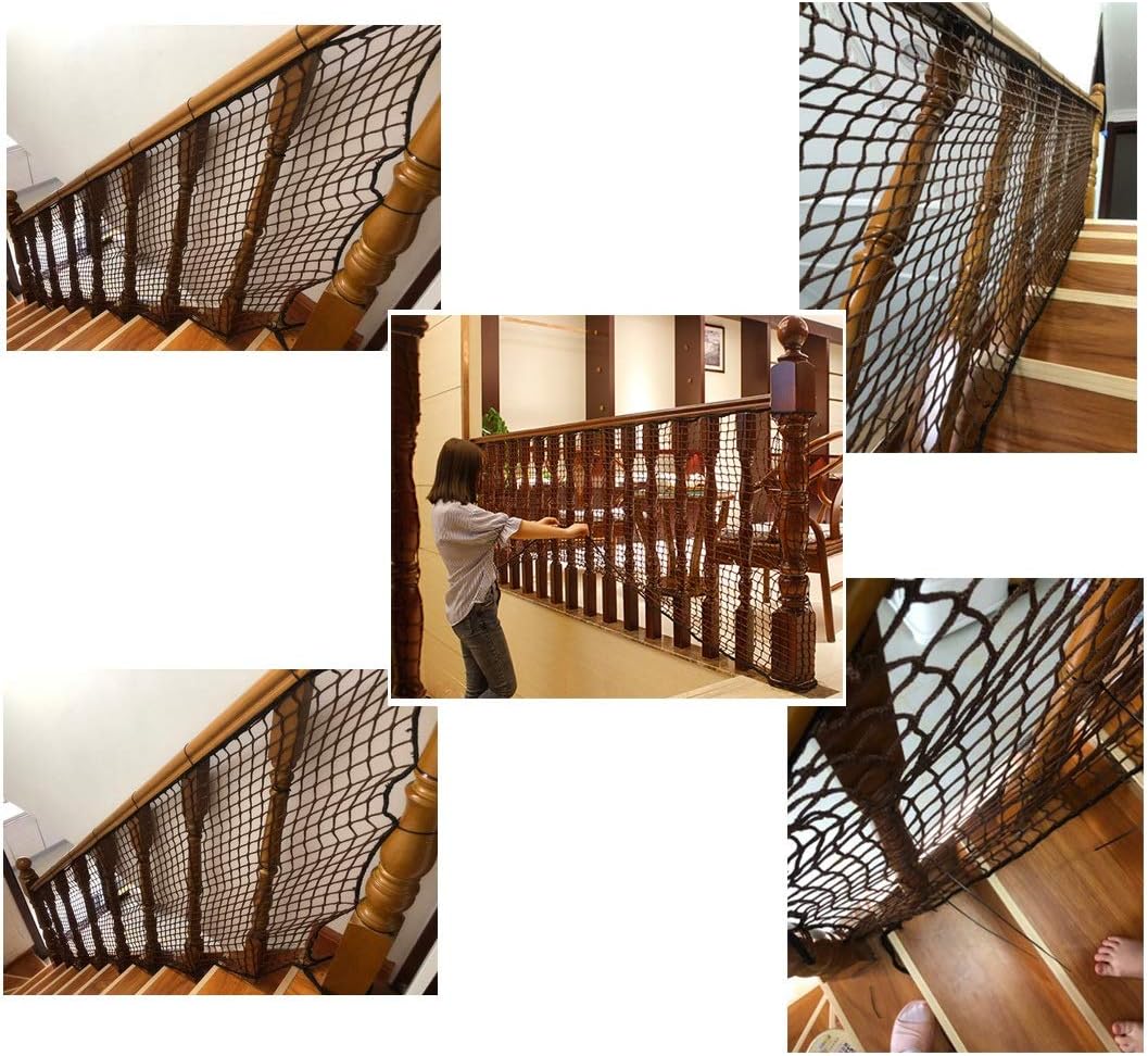 Stair Safety AntiFall Net for Child Pet Cat, Banister