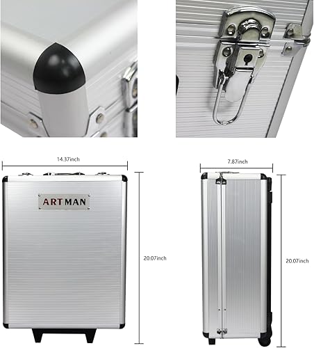 Miniatura 6 de Kit de herramientas para el hogar, 899 piezas, kit de herramientas de reparación de automóviles para el hogar con caja de herramientas rodante,