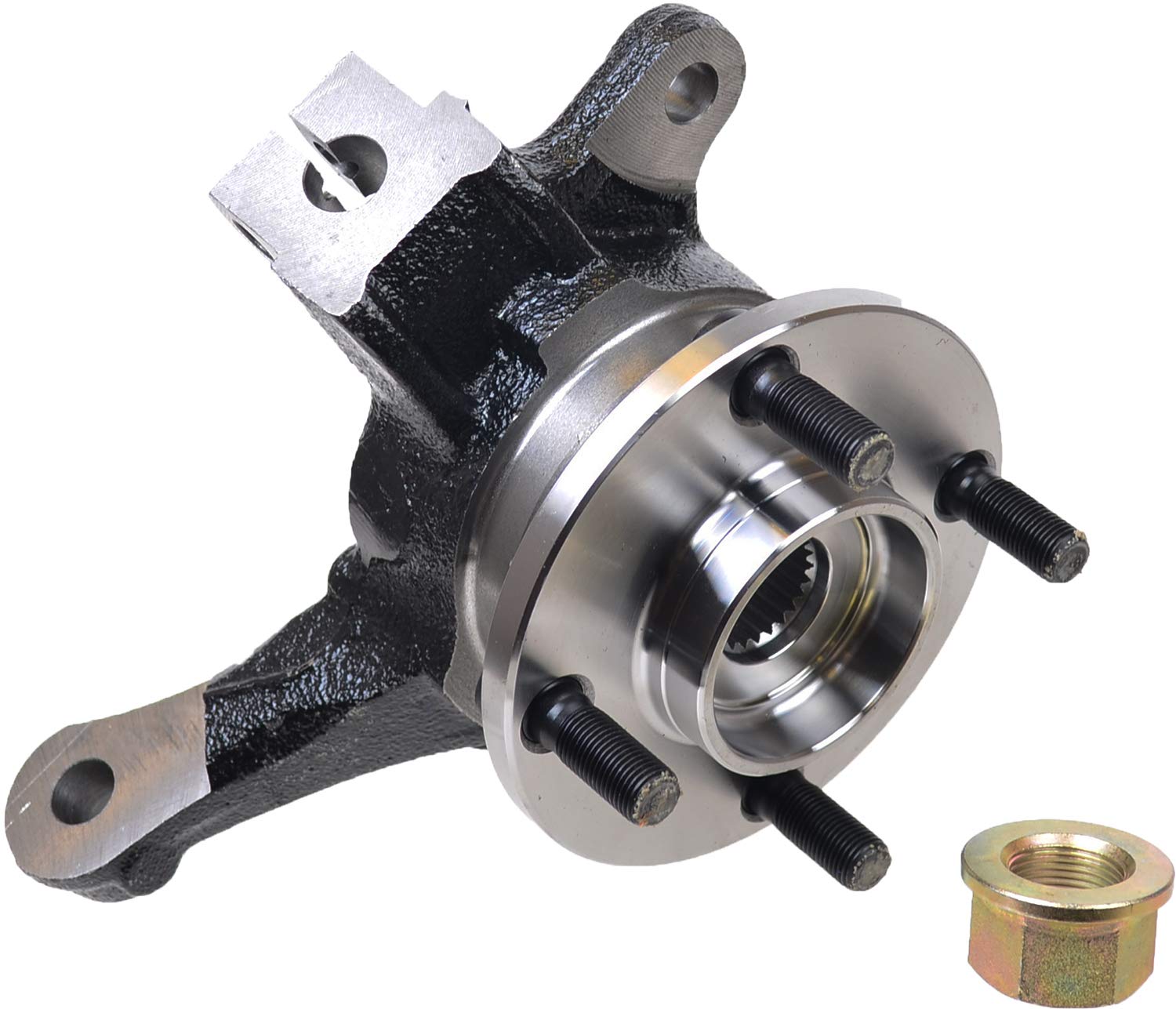 Front Wheel Hub & Bearing Assembly Pair For Nissan Versa / Versa Note (2012-2019)