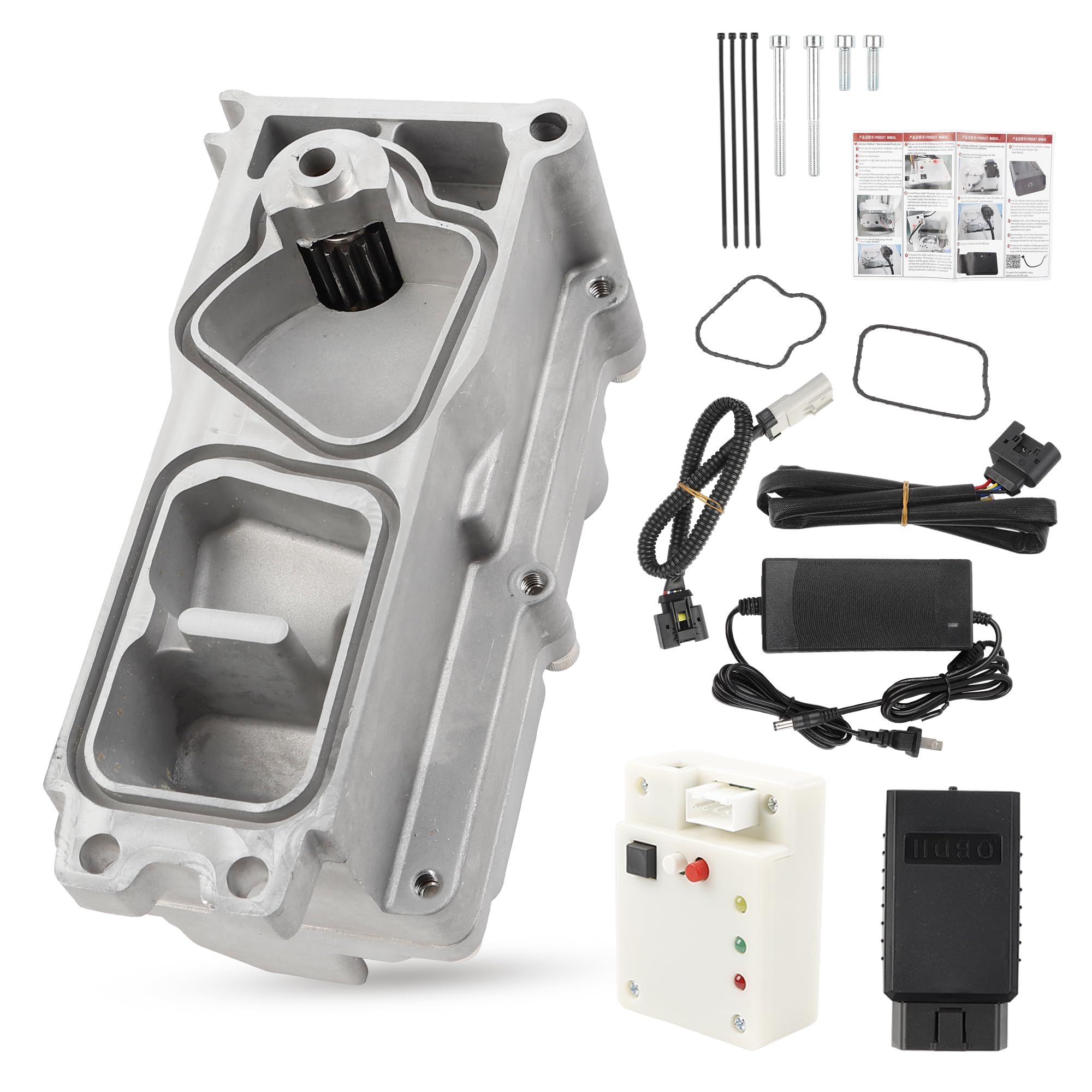 Photo 1 of Dasbecan 6.7 Cummins Turbo Actuator 5601240NX 5494878RX Compatible with Dodge Ram 2500 3500 4500 5500 2013-2018 Turbocharger Actuator Holset HE300VG HE351VE 68232771AA 68481772AA