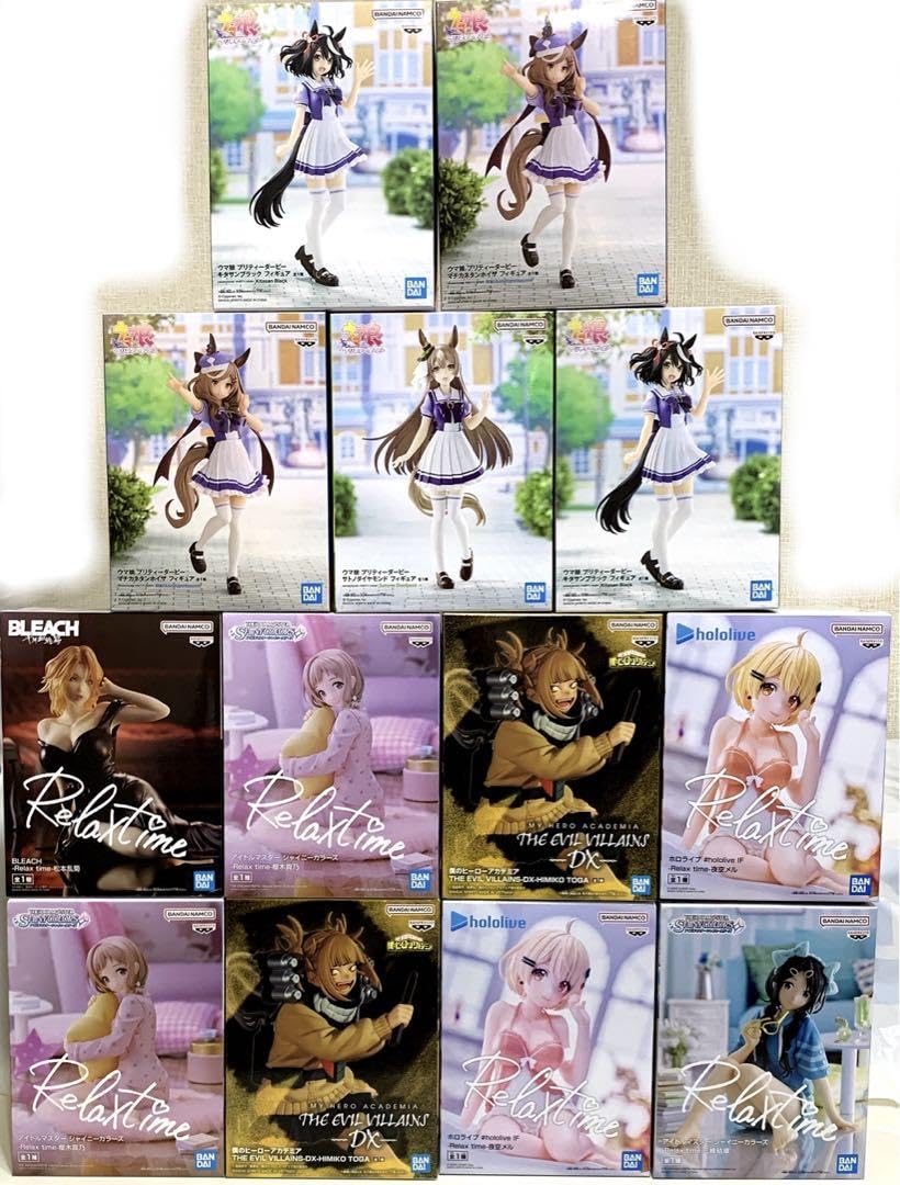 Amazon | Relax time ウマ娘 ヒロアカ フィギュア13個セット Q9NU 