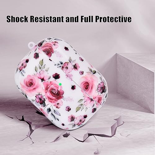 Miniatura 7 de OLEBAND Funda para Airpod de 3 generación (2021) con patrón, tapa dura, antideslizante, compatible con funda Apple Air pod de 3 generación, para