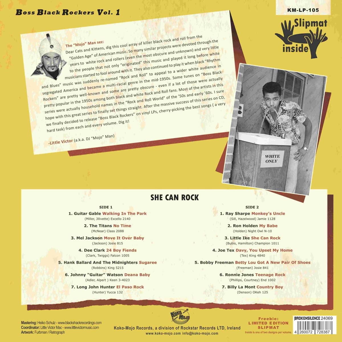 Boss Black Rockers Vol.1-She