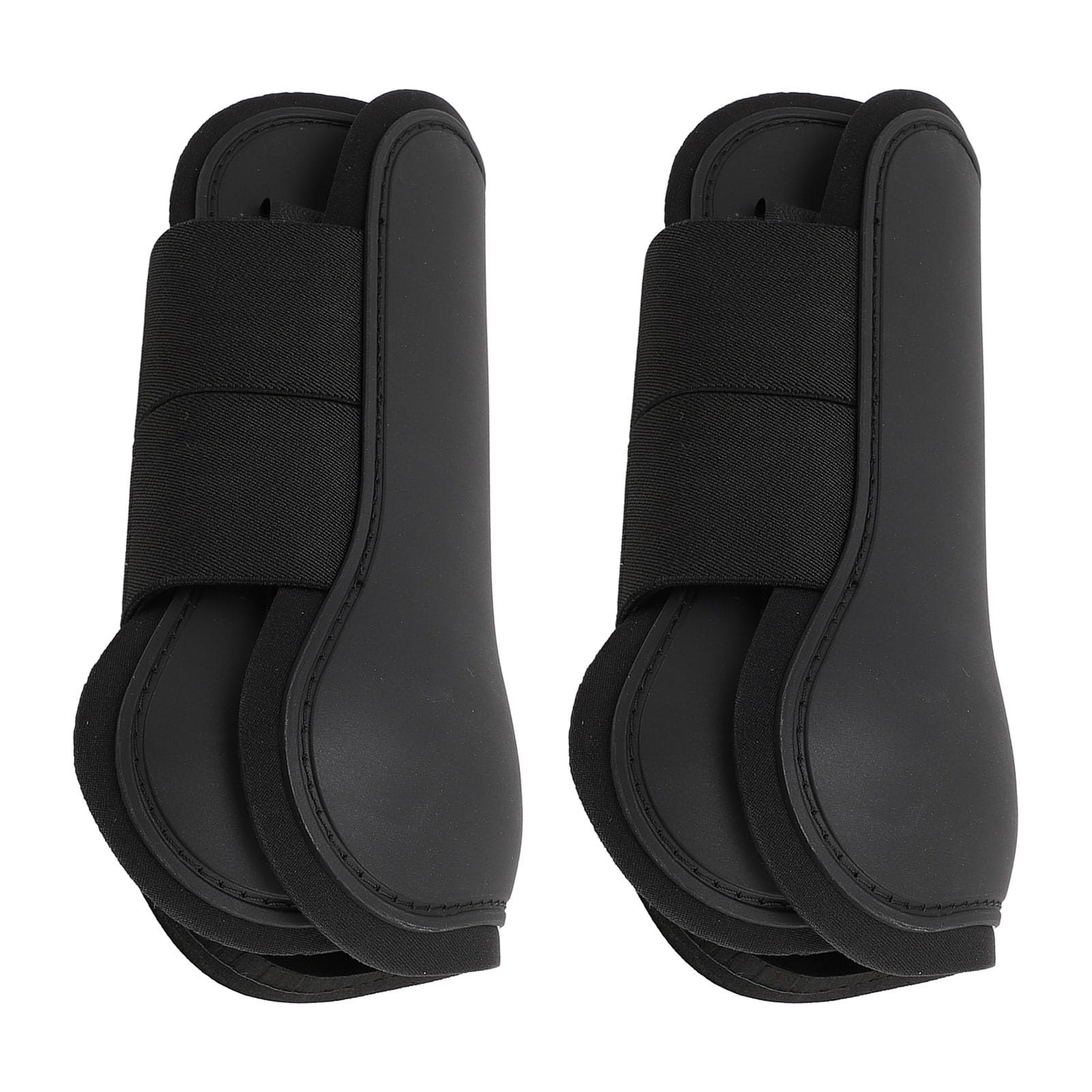 Paratendini per Cavallo Aperti sul Fronte, Stivali Sportivi per Cavalli, Materiale TPU SBR Premium, Stivali Protettivi Multifunzionali per Le Gambe per Salto su Pista, Design
