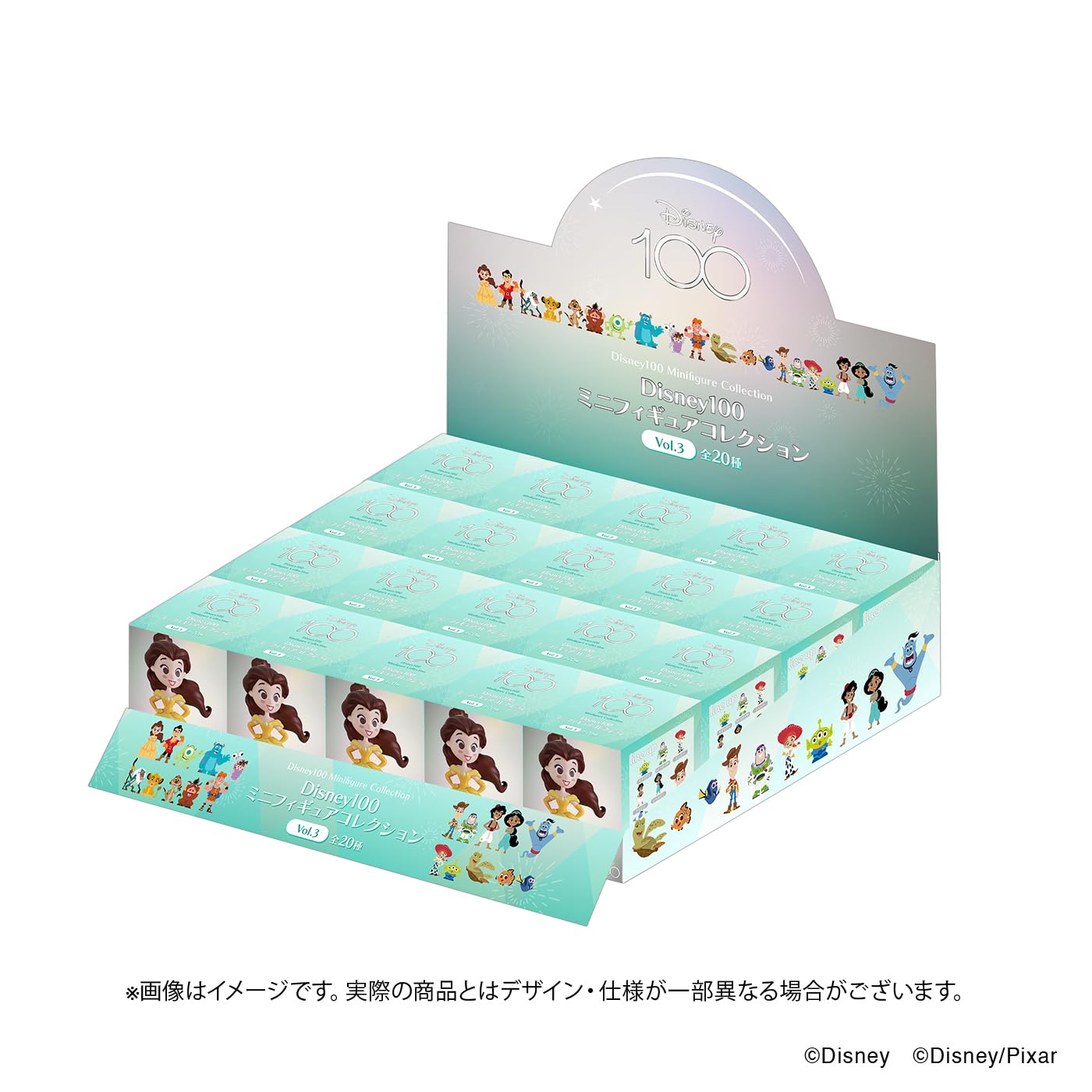 Amazon.co.jp: Disney100 ミニフィギュアコレクション Vol.3アソート 