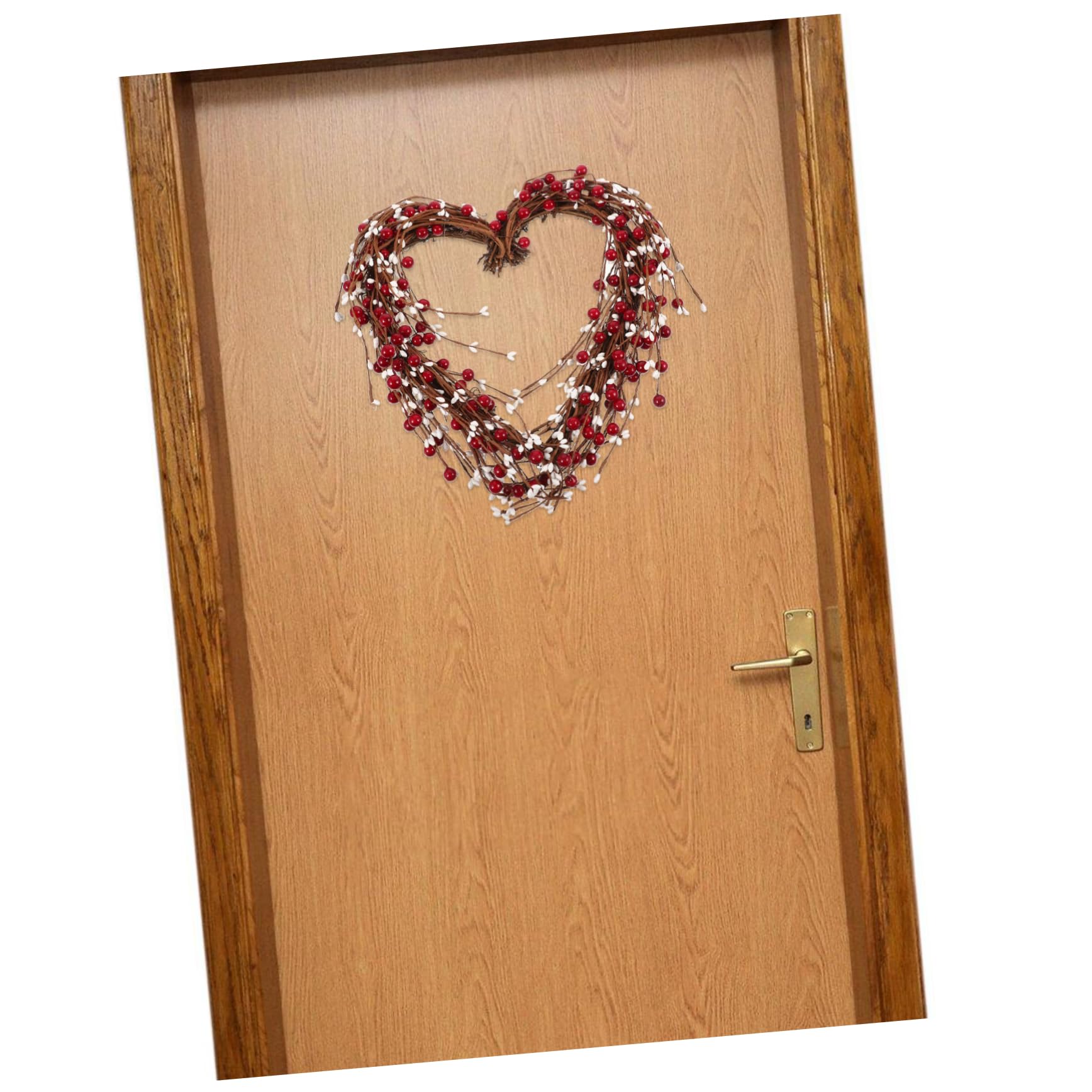 de Frutos Rojos con Forma de Corazón para Modelar Decorativa para Colgar en La Pared en El Día de San Valentín