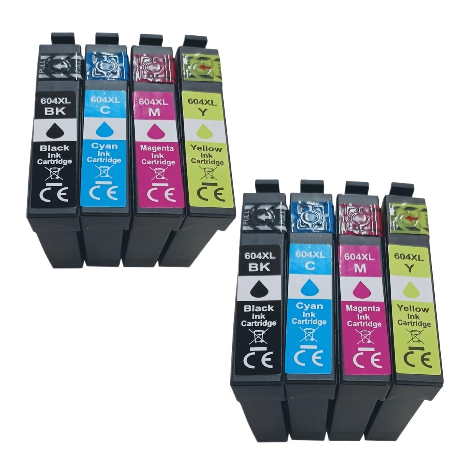 Cartuccia d'inchiostro, compatibile con Epson, T604XL T604 604 | BK C M Y, XP-2200 XP-2205 XP-3200 XP-3205 XP-4200 XP-4205 WF-2910DWF WF-2950(2set)