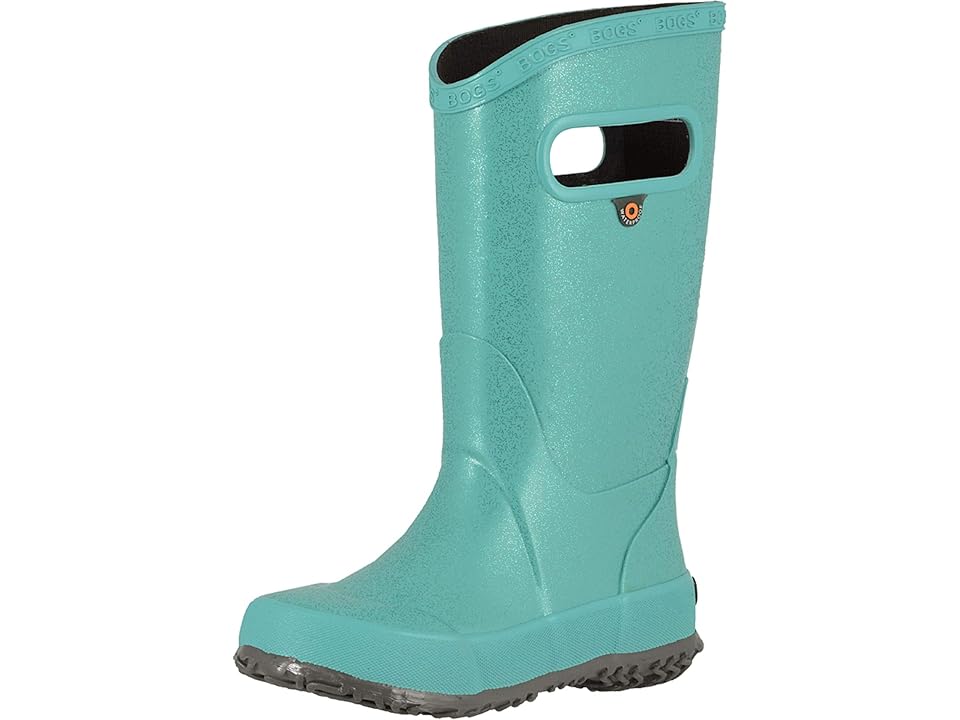 

Bogs Kids Rain Boot Glitter (Toddler/Little Kid/Big Kid) (Turquoise) Girls Shoes, Blue