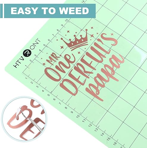 Miniatura 10 de HTVRONT Vinilo permanente negro  Vinilo negro mate de 12 x 65 pies para Cricut, Rollo de vinilo adhesivo para Cricut, Silhouette Cameo y otros