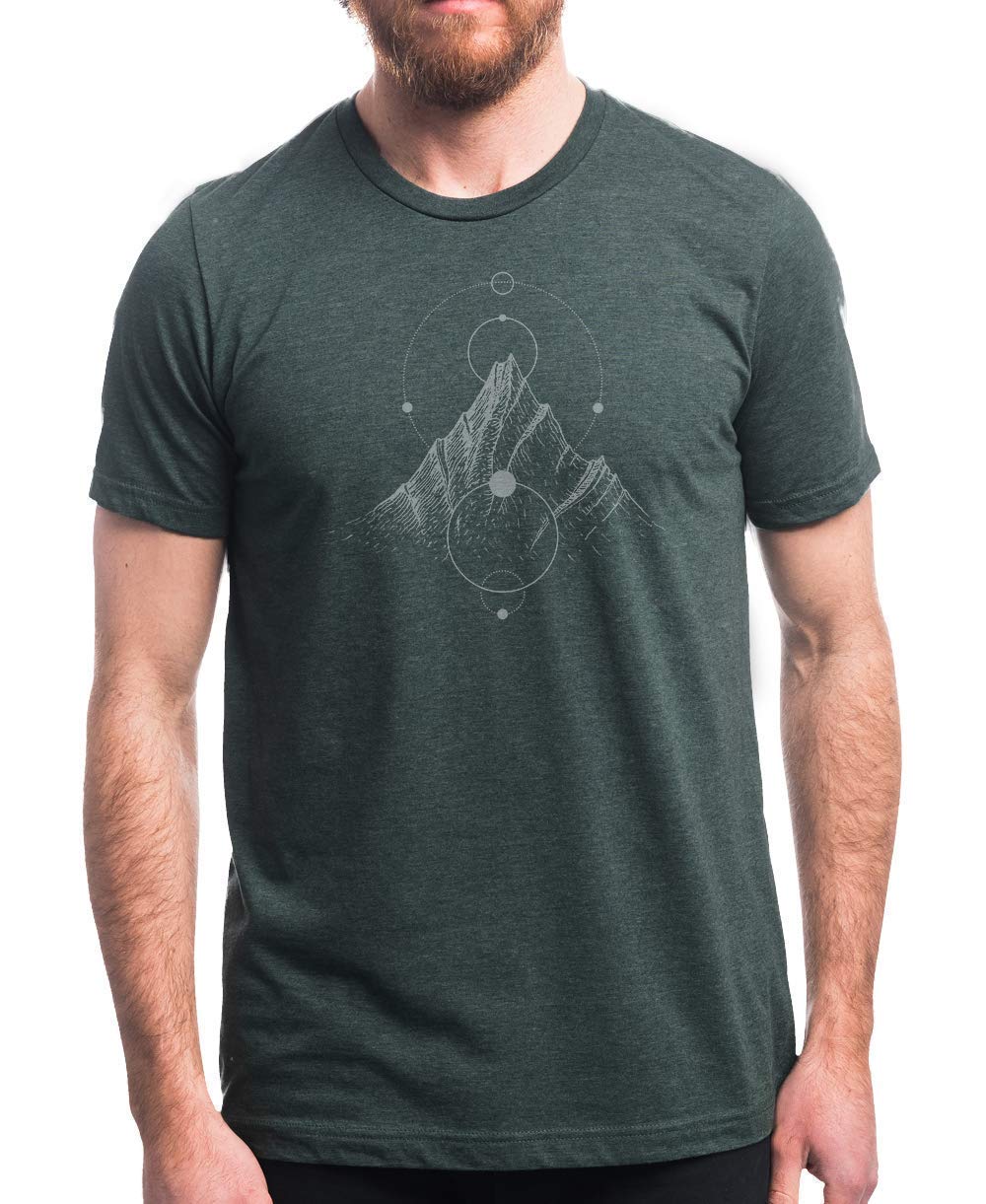 Black Lantern Graphic T-Shirt | Screen Printed Outdoor Tee | Essential for Nature Enthusiast | Men's Casual Fit Handmade T-Shirt | Quality Fabric |