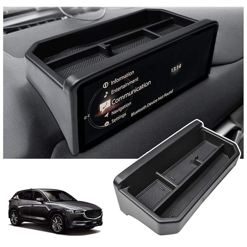 Organizador de Painel com Compartimento para Mazda CX-5 2022–2025 com Tela de 10,25 polegadas X-TKER XK069-YB