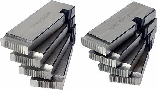 Toledo Pipe Tools Toledo Pipe 47790 - Troqueles universales de acero inoxidable de 1-2 pulgadas para cabezal RIDGID 811A 815A