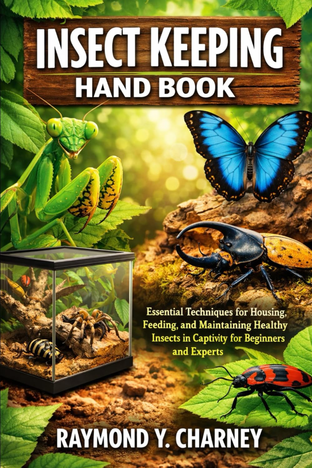 INSECTS KEEPING HANDBOOK: Essential Techniques for Housing, Feeding, and Maintaining Healthy Insects in Captivity for Beginners and Experts