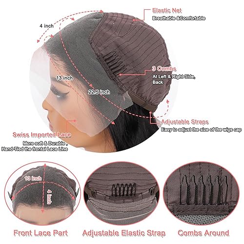 Miniatura 4 de Pelucas de pelo rizado para mujeres afroamericanas. Pelucas de encaje frontal con pelo de bebé. Peluca sintética ondulada, resistente al calor,