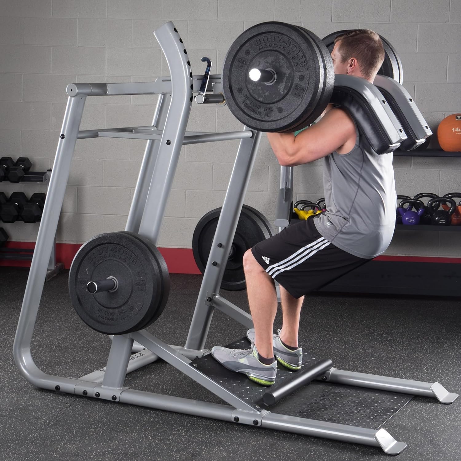 Amazon | Body-Solid (SLS500B) Pro Clubline レバレッジ