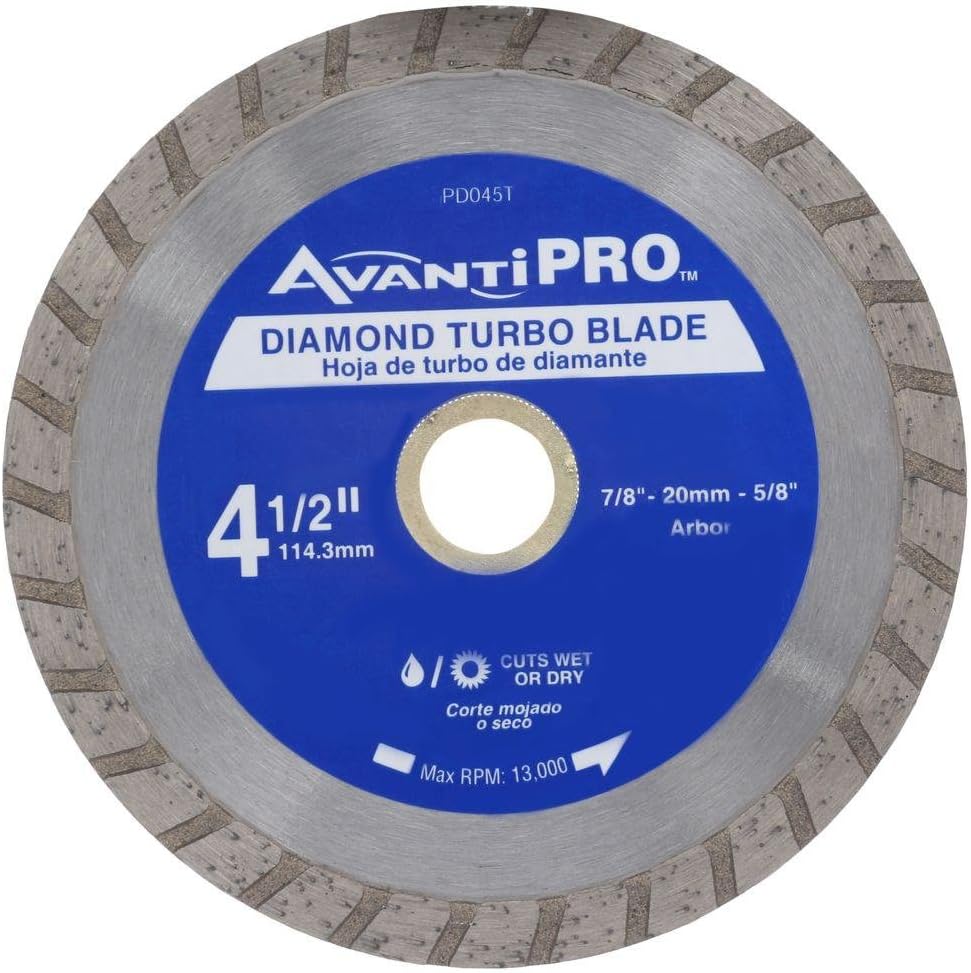 4-1/2 in. Turbo Diamond Blade