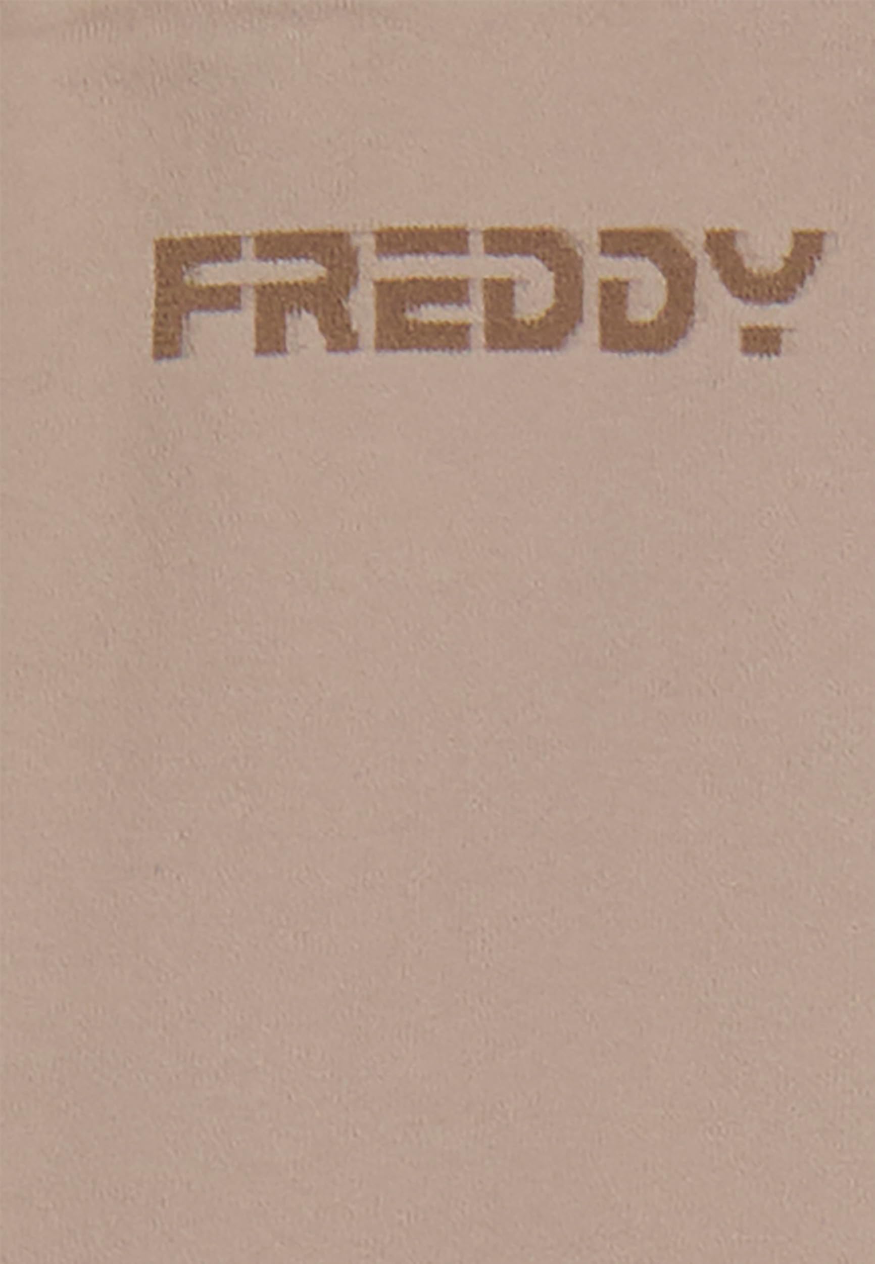 FREDDY Damskie legginsy łapowe z bardzo wysokim stanem, bezszwowe prążkowane Jersey techniczne