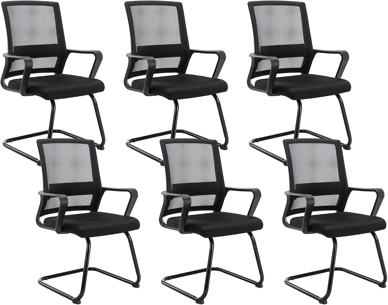 Shunzhi Ergonomic Office Guest Chairs Mesh Comfy Desk