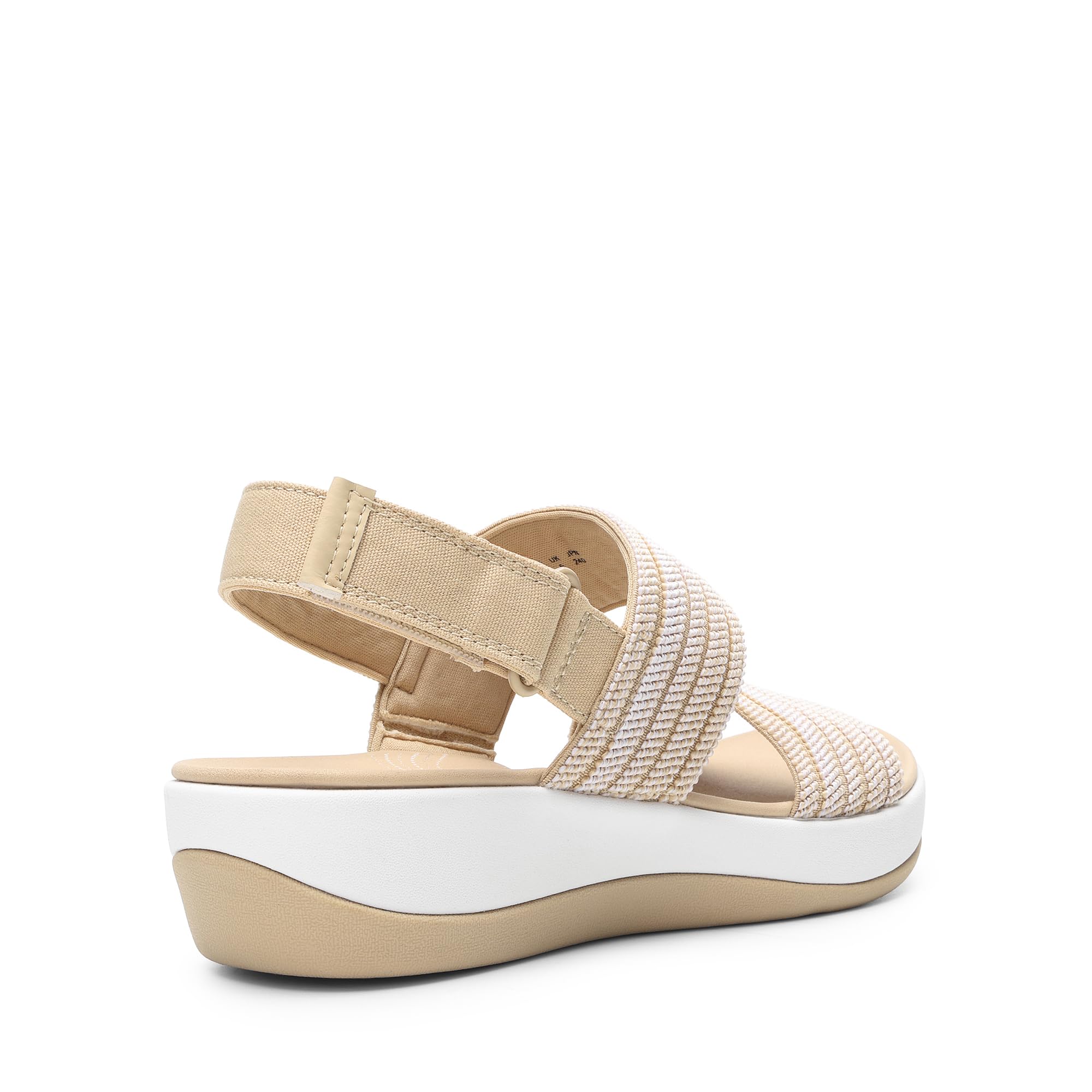 DREAM PAIRS Sandalias Deportivas Planos Mujer Zapatos de Tacón Cuña con Suela Ligera EVA Tranpirables para Paseo Playa Viaje