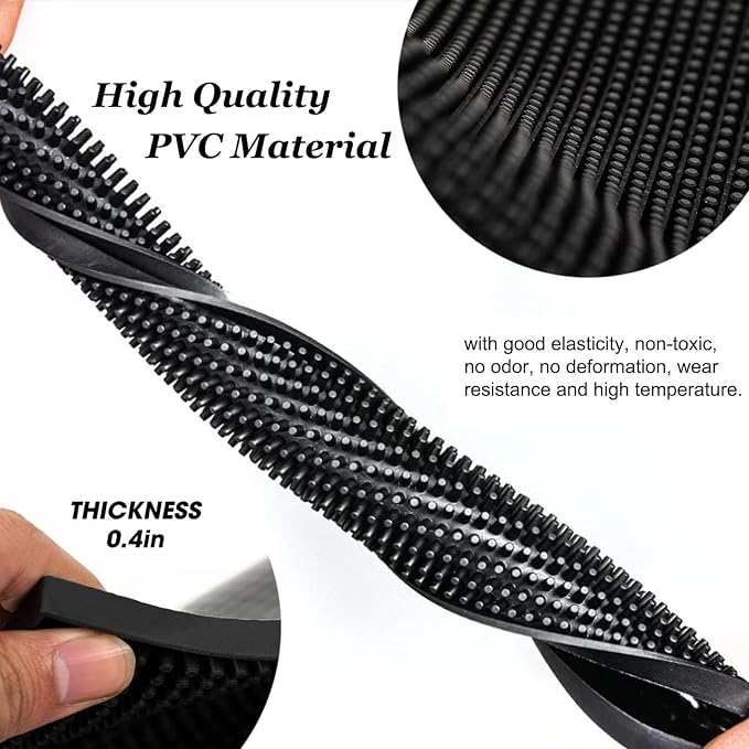 Alfombrilla de estación antideslizante 12x6 pulgadas para barbería miniatura 3