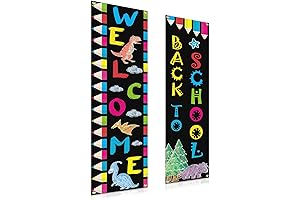Welcome Back to School Door Banner Poster