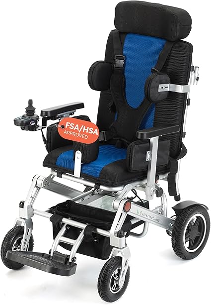 Silla de ruedas eléctrica multiusos para parálisis cerebral
