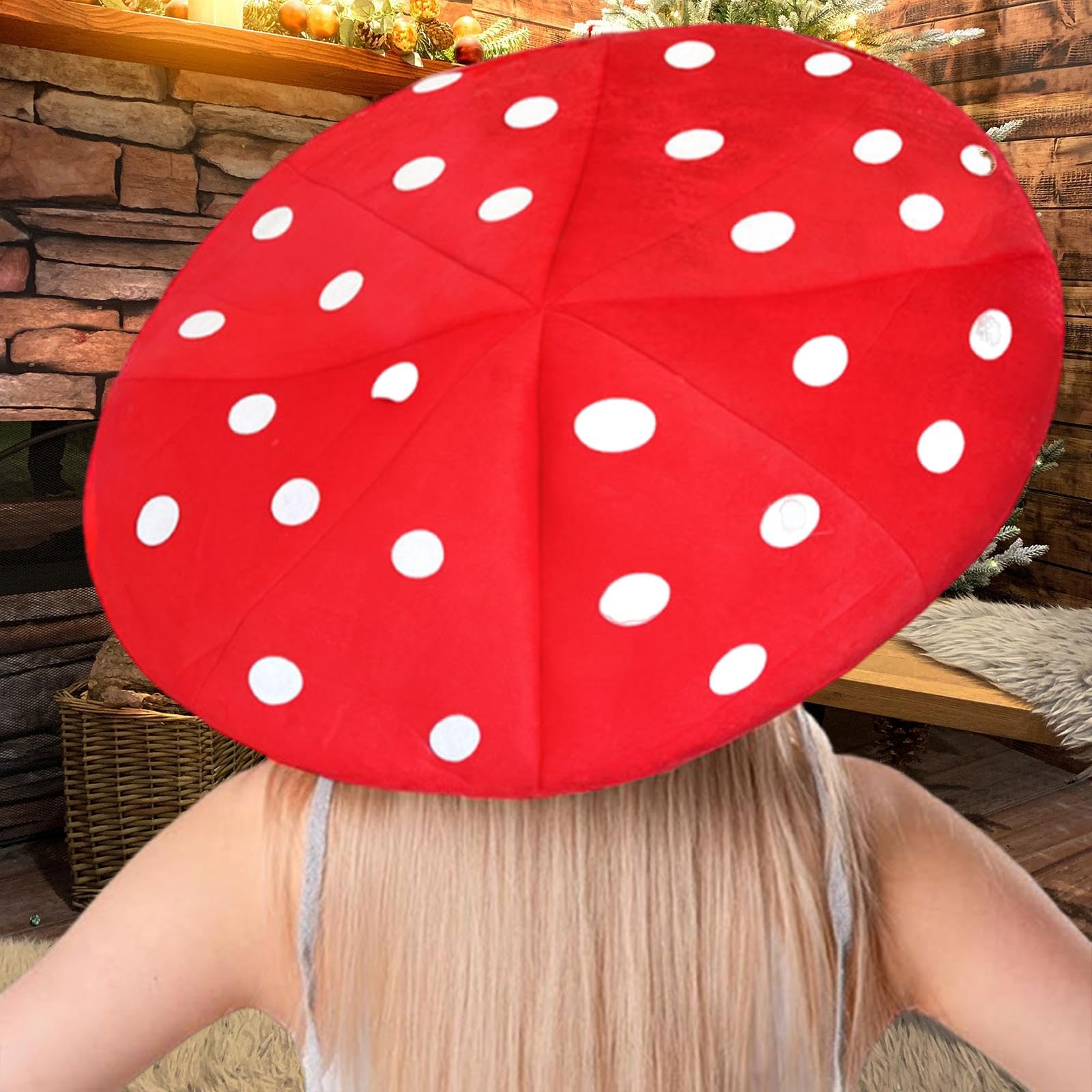 con sombrero de moteado de dibujos animados para accesorios de fotografía