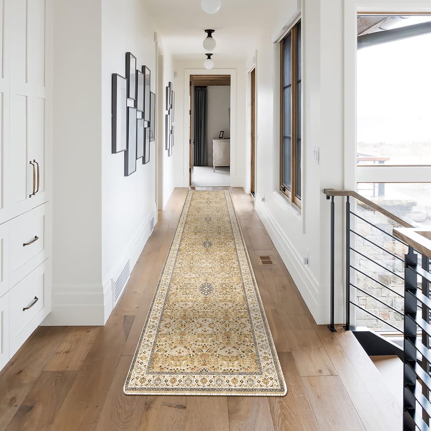 YOUFORTONG Runners for Hallways,Soft Kitchen Rug,Non Slip