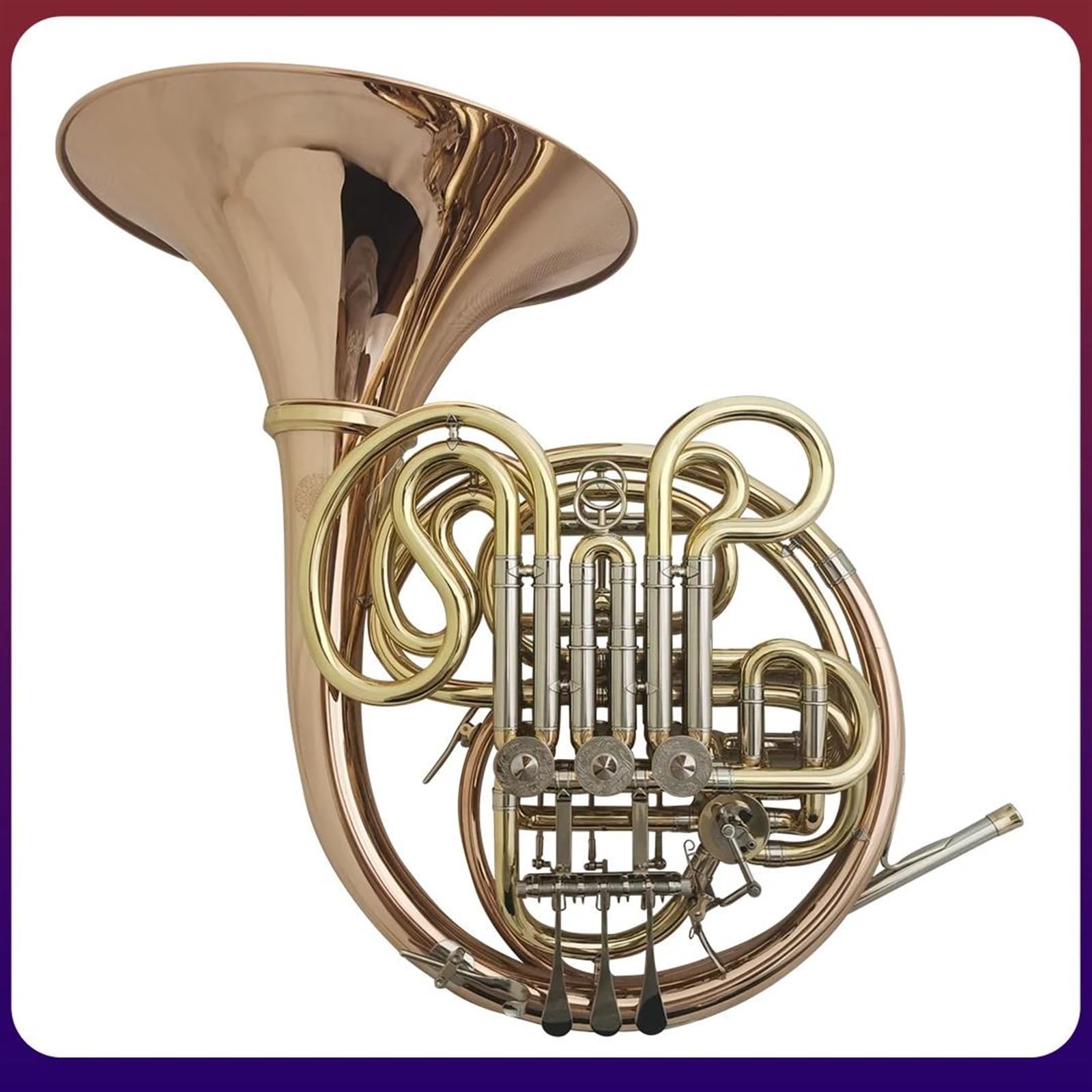 Amazon | 初心者 フレンチホルン F/Bb ダブルフレンチホルン