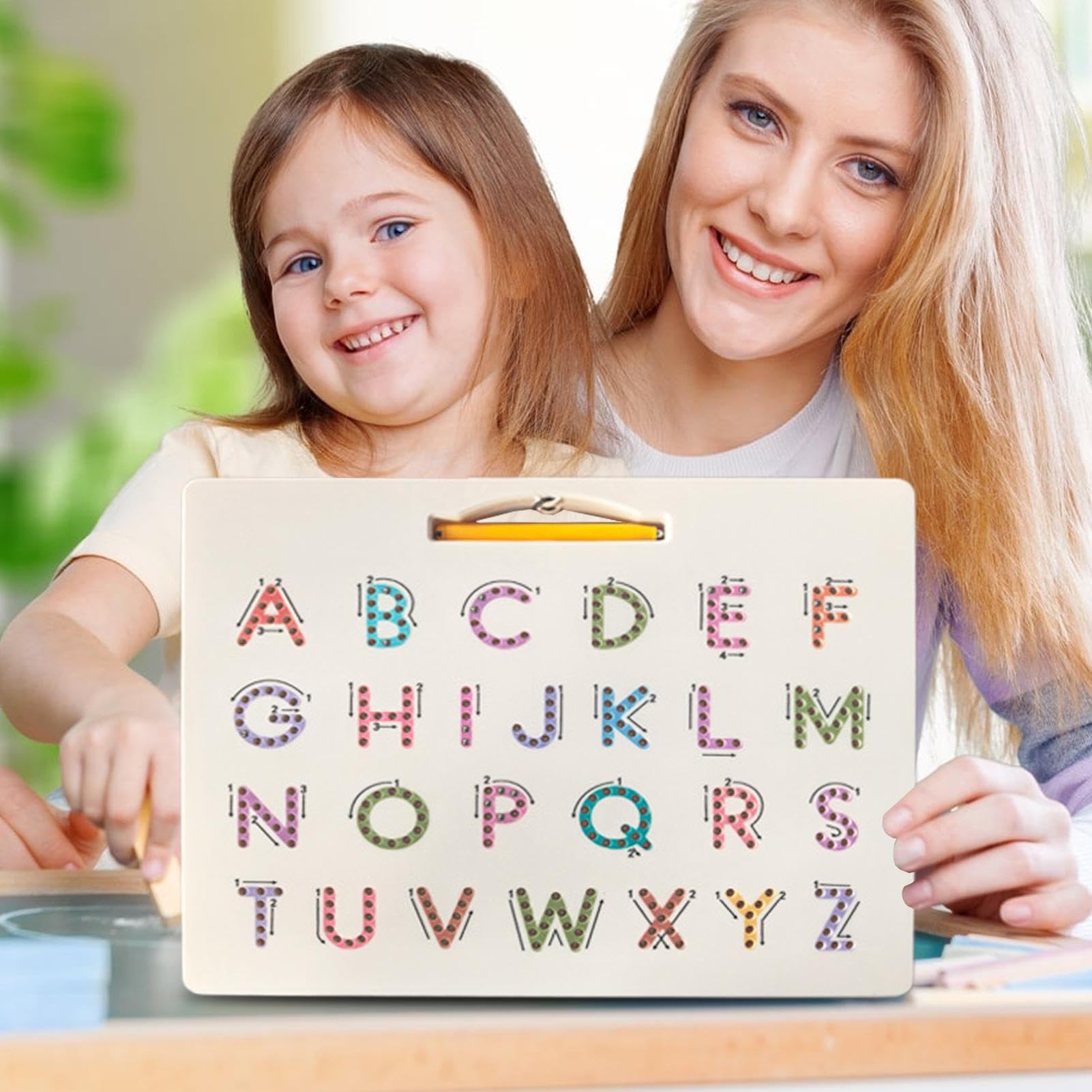 Tavola Magnetica Attività e Giochi di Apprendimento a Doppia Faccia per | Giocattolo Educativo Sensoriale Per Apprendimento Bambini Strumento Didattico Per Casa Asilo Scuol