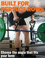 Vista 5 de Fitarc Manijas de Dominadas con Agarre Neutro, Amigables para Muñeca Hombro Codo, Mango de Jalón Lat Ajustable de 12 Ángulos Agarres de Remo, 2