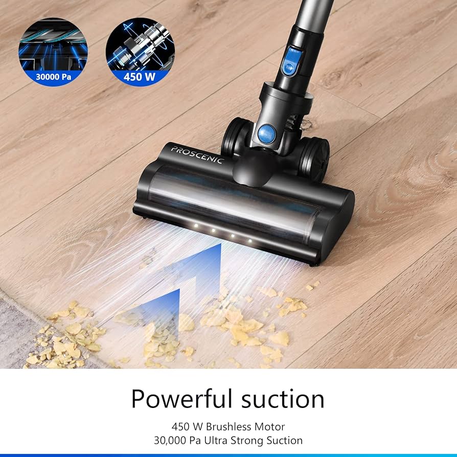 Proscenic P11 水拭き コードレス掃除機 25000Pa