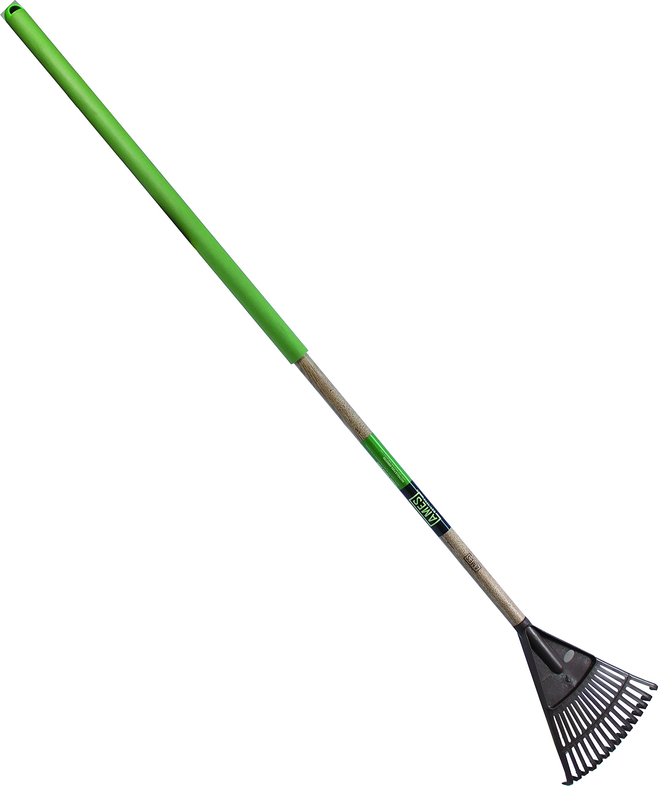 AMES 2916600 8-Inch Poly Floral Shrub Rake with Hardwood Handle, 55