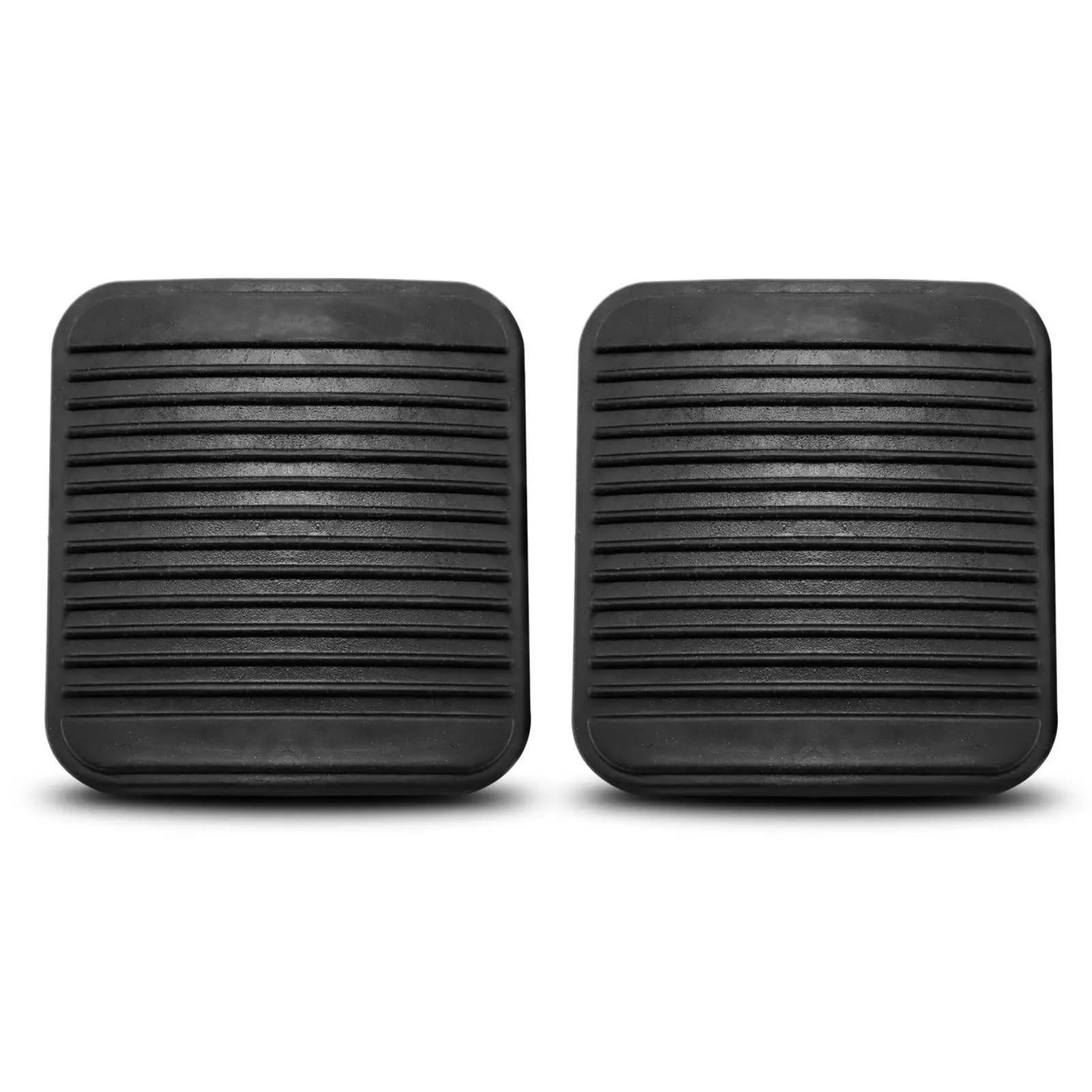 Kit di protezione antiscivolo for pedale frizione e freno in gomma nera for Jeep, Wrangler YJ, TJ, Cherokee, XJ, Ram, cambio manuale 52002750