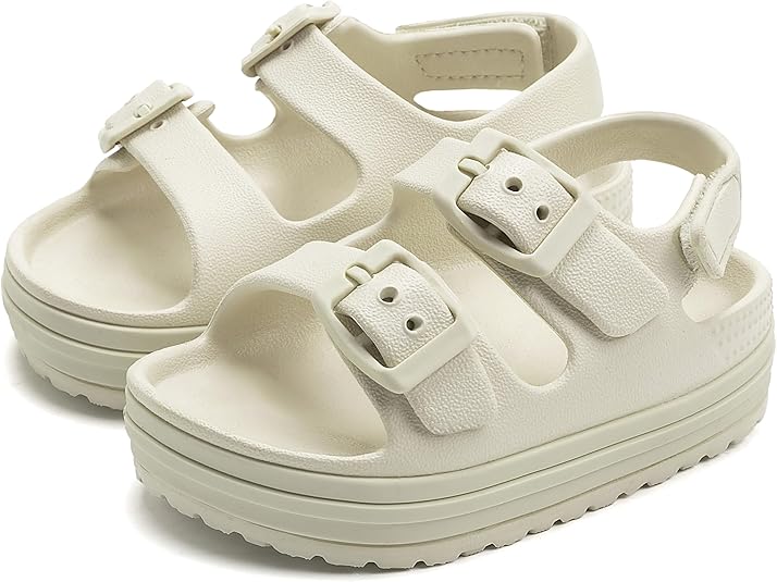 XYZ Toddler Water Sandals with Adjustable Back Strap