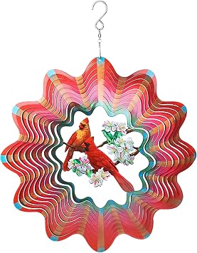 Hummingbird Metal Wind Spinners - Hummingbird Gifts for Women Mom Grandma Wife, Hanging Wind Spinner for Outdoor & Indoor Decorations
