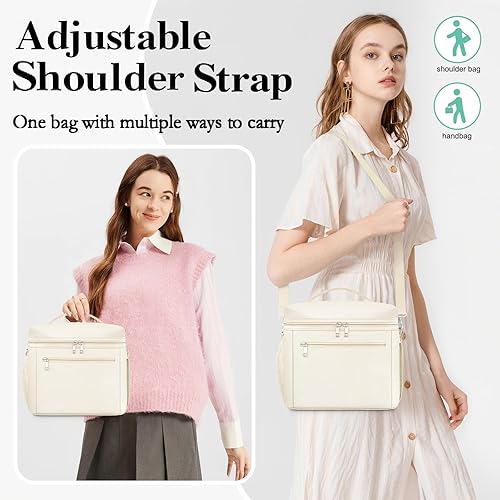 Miniatura 5 de DALINDA Lunch Bag Cooler Bag Lunch Box for Women Men, Insulated Leak Proof Lunchbox Lightweight for Picnic,Grocery,Beach,Camping,Travel,Work