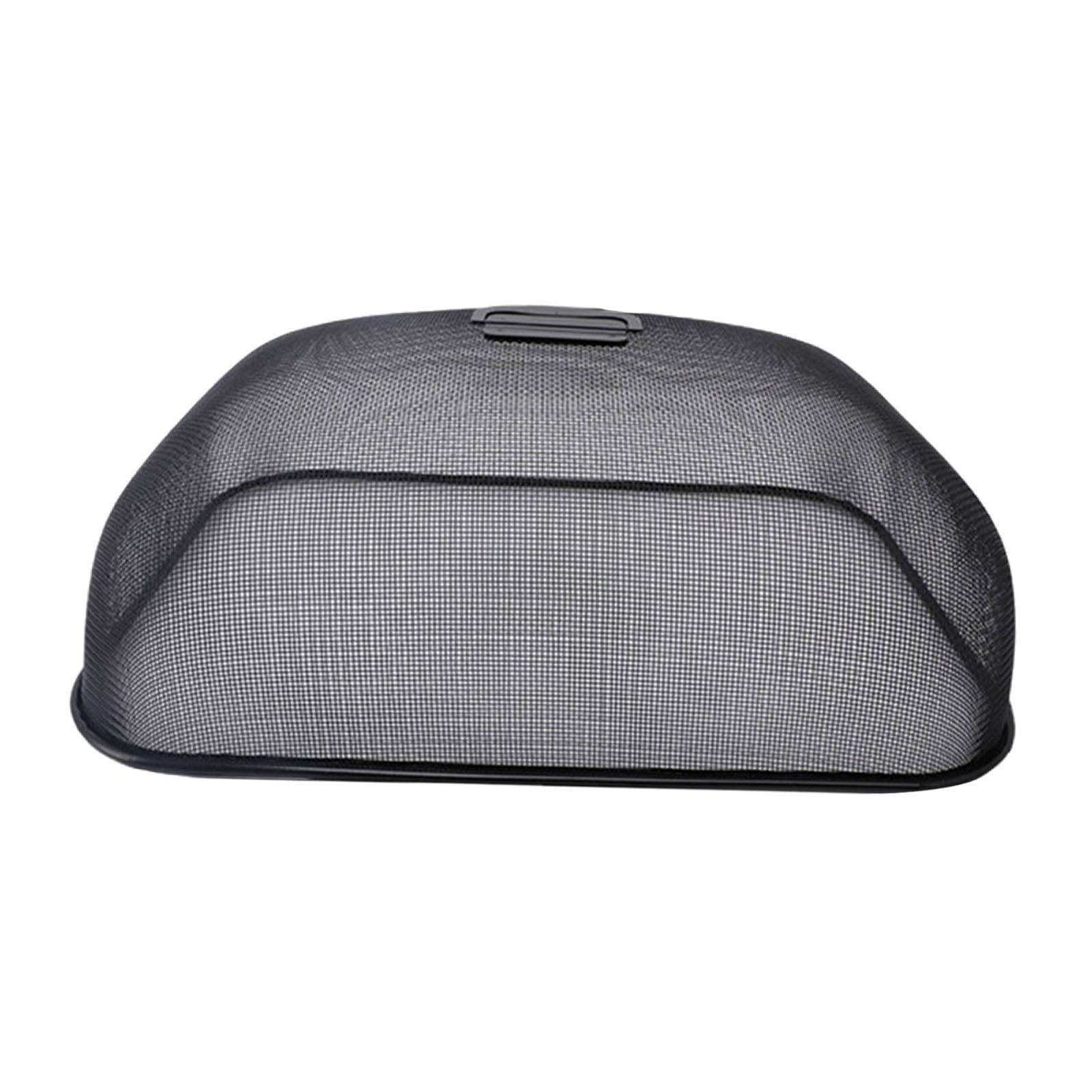 Fenteer Carpa de Red Fina para Cubrir Alimentos en Reuniones Y Picnics, Negro, Individual