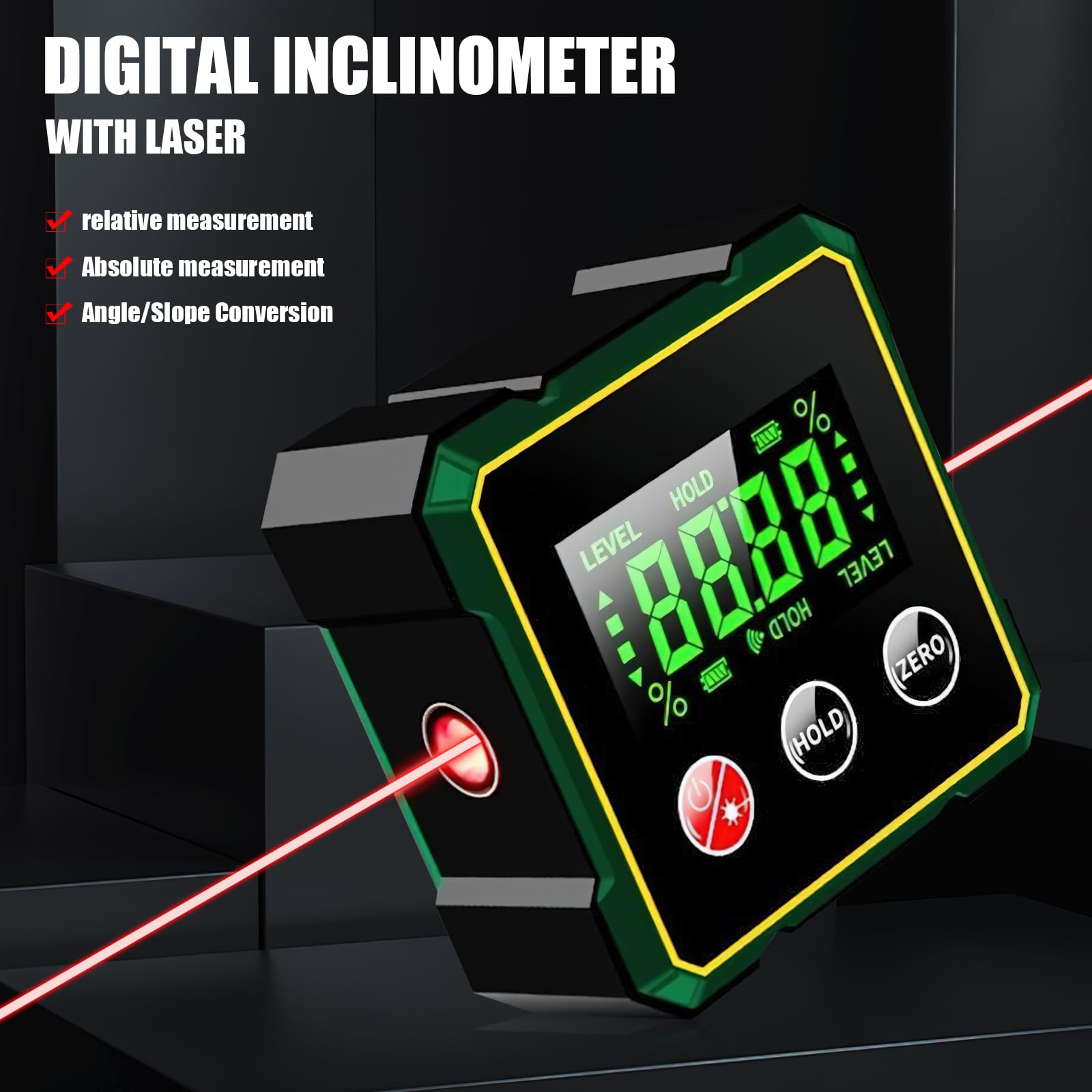 Détecteur D'angle Numérique Magnétique Avec Laser électronique - Africa Shop