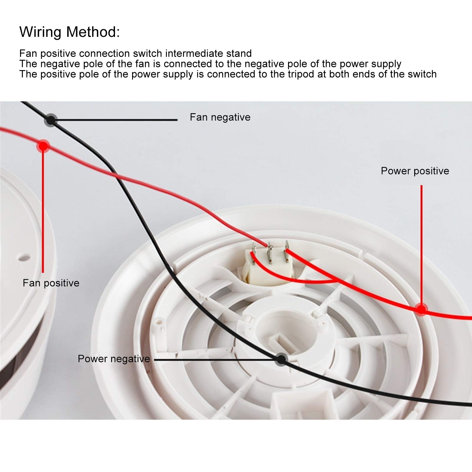 RV-ventilator aan de zijkant, 12 V, kleine ventilatie-afzuigventilator voor camper, camper