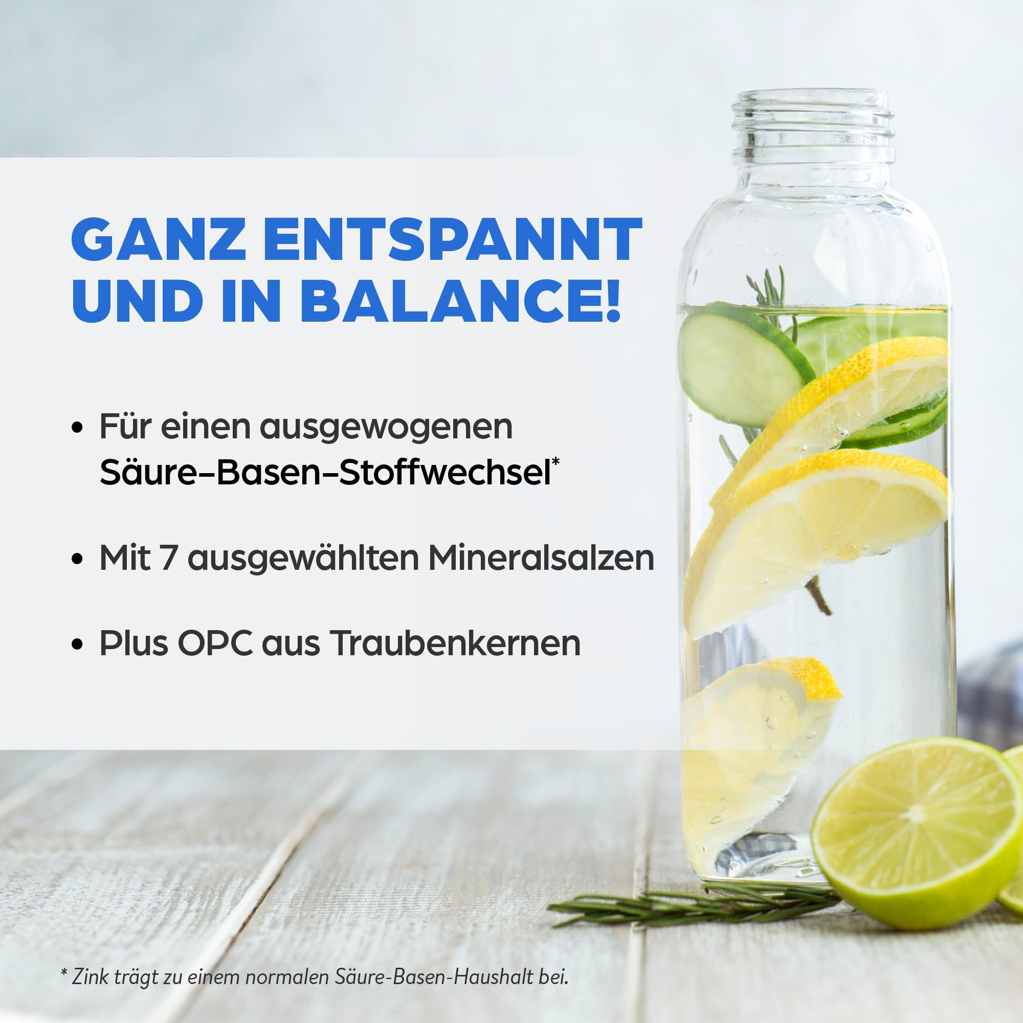 Dr. Böhm Basen Tabletten Plus: Säure-Basen-Balance mit Magnesium, Kalium und Calcium sowie Zink, Selen und OPC, 60 Tabletten