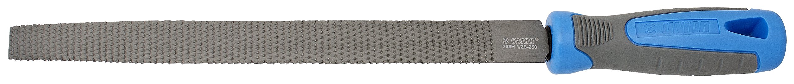 Unior Semi-Fine Wood Rasp with Handle 250mm 768H1/2S, Black, 250 mm