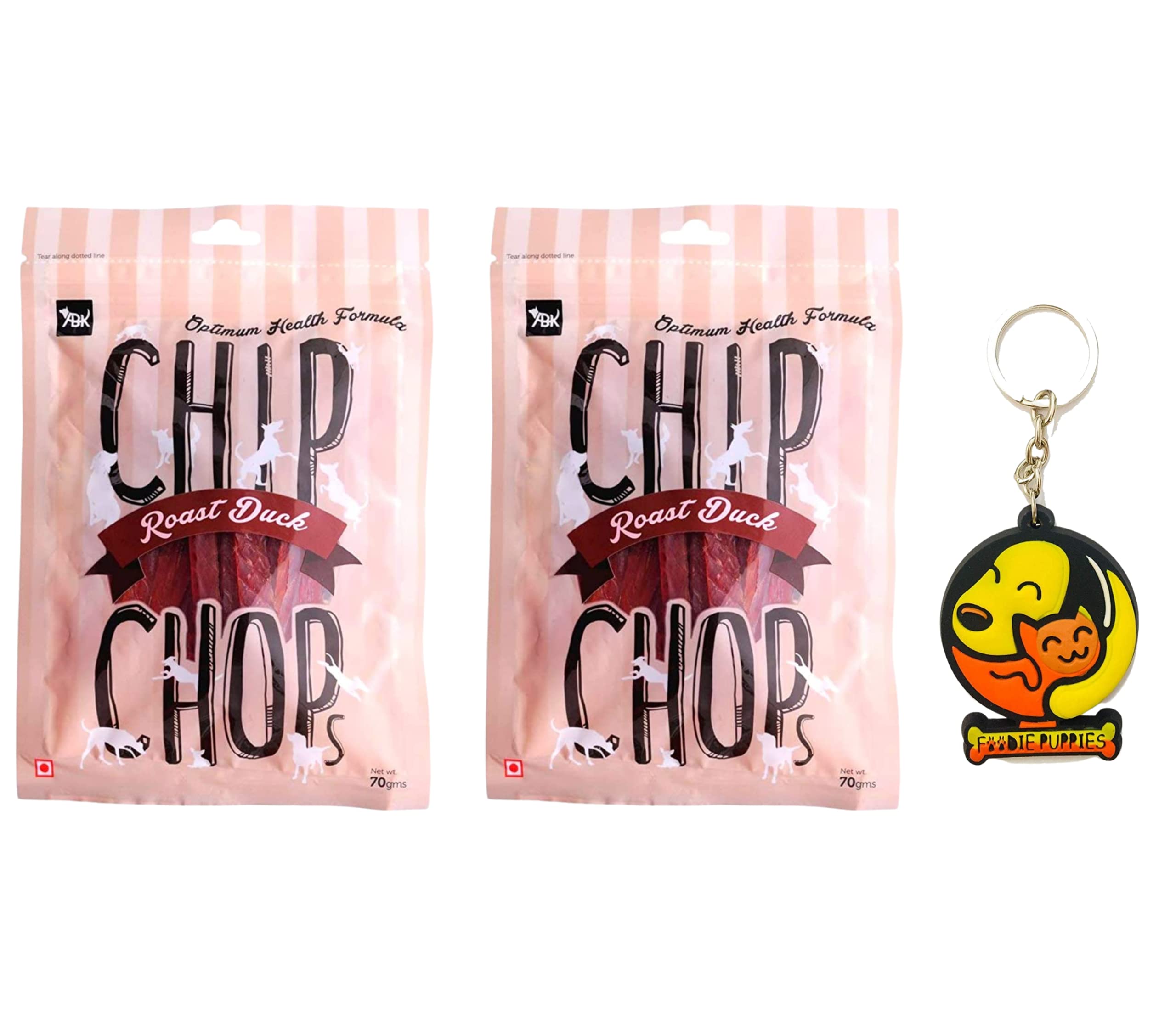 Chip Chops Roast Duck Strips Dog Treats - 70g (Pack of 2) Healthy, Tasty, High-Protein Snacks for Training & Rewards | Suitable for All Breeds | Sold by Foodie Puppies with Free Keyring (B09DNY5WG7) Amazon Price History, Amazon Price Tracker