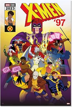 Grupo Erik Marvel X-Men 97 Poster   91,5 x 61 cm   Rulo halinde g nderim   haval  poster   sanat posteri   Poster ve bask lar   Duvar posteri
