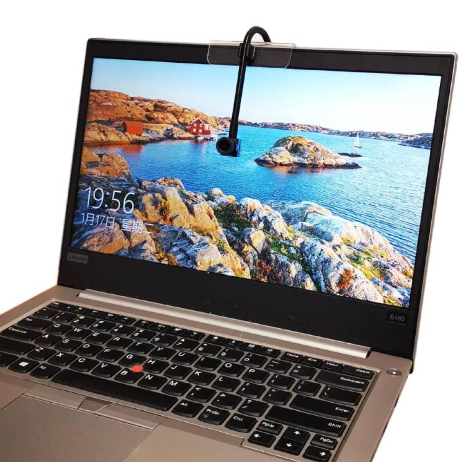 Webcam 1080P Full HD avec Microphone Intégré, Caméra Web à Mise au Point Automatique 2MP pour Ordinateur Portable, Plug and Play USB, Confidentialité Intégrée