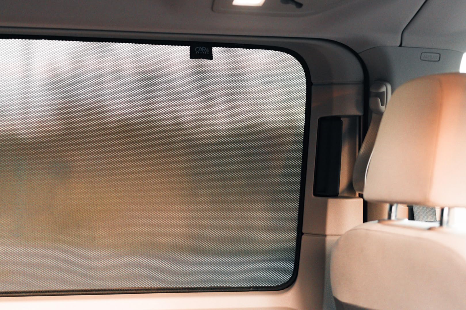 CAR SHADES Set (Porte Laterali Posteriori) Compatibile con Volkswagen T7 Multivan (Life) 2021- (2-Parti) Tendine Parasole su Misura