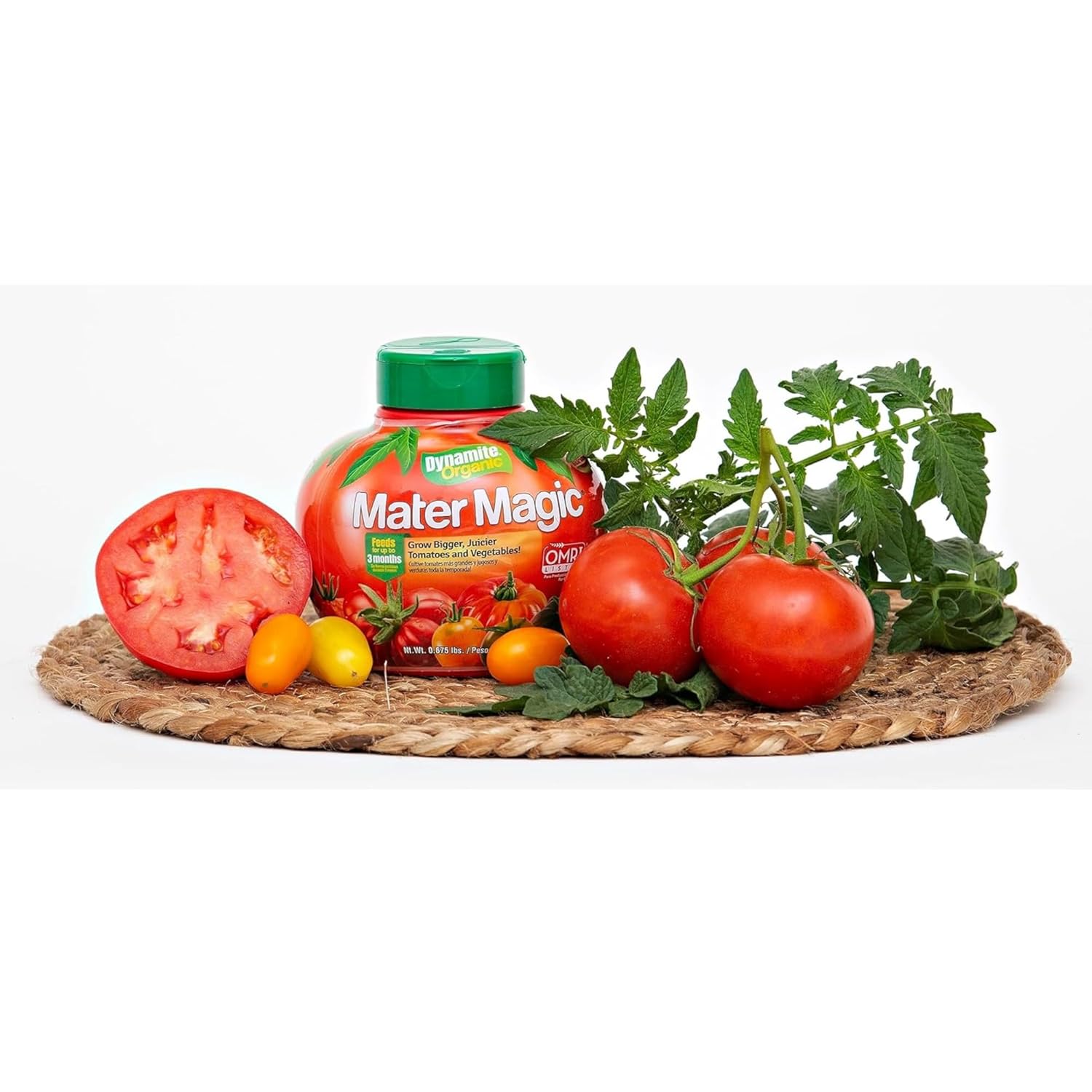 Dynamite Natural and Organic Mater Magic Plant Food 0.675-Pound (4 Qty)