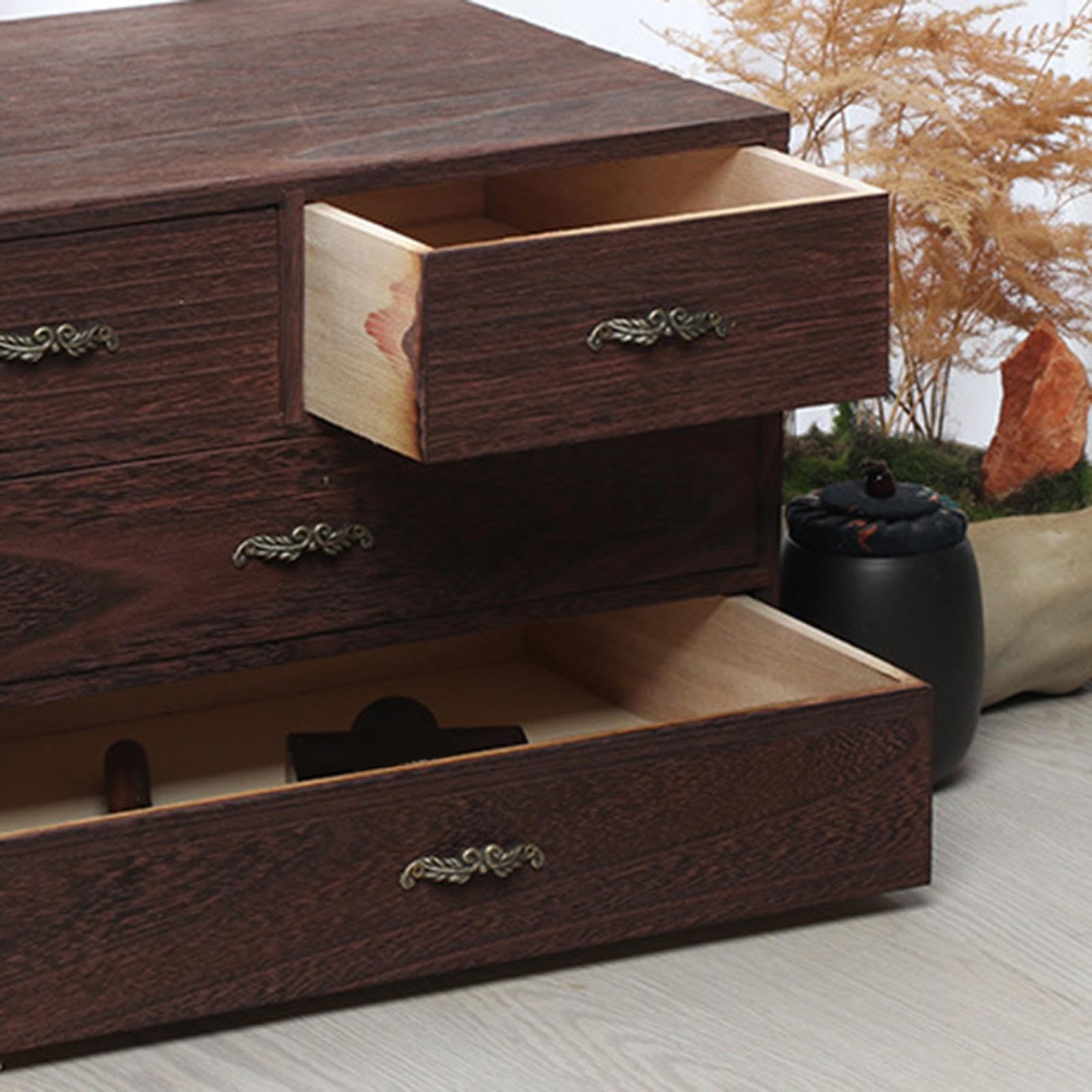 Elegante cassetto organizer in legno per scrivania da ufficio gioielli e piccoli oggetti – soluzione di archiviazione di alta qualità per gioielli e accessori.