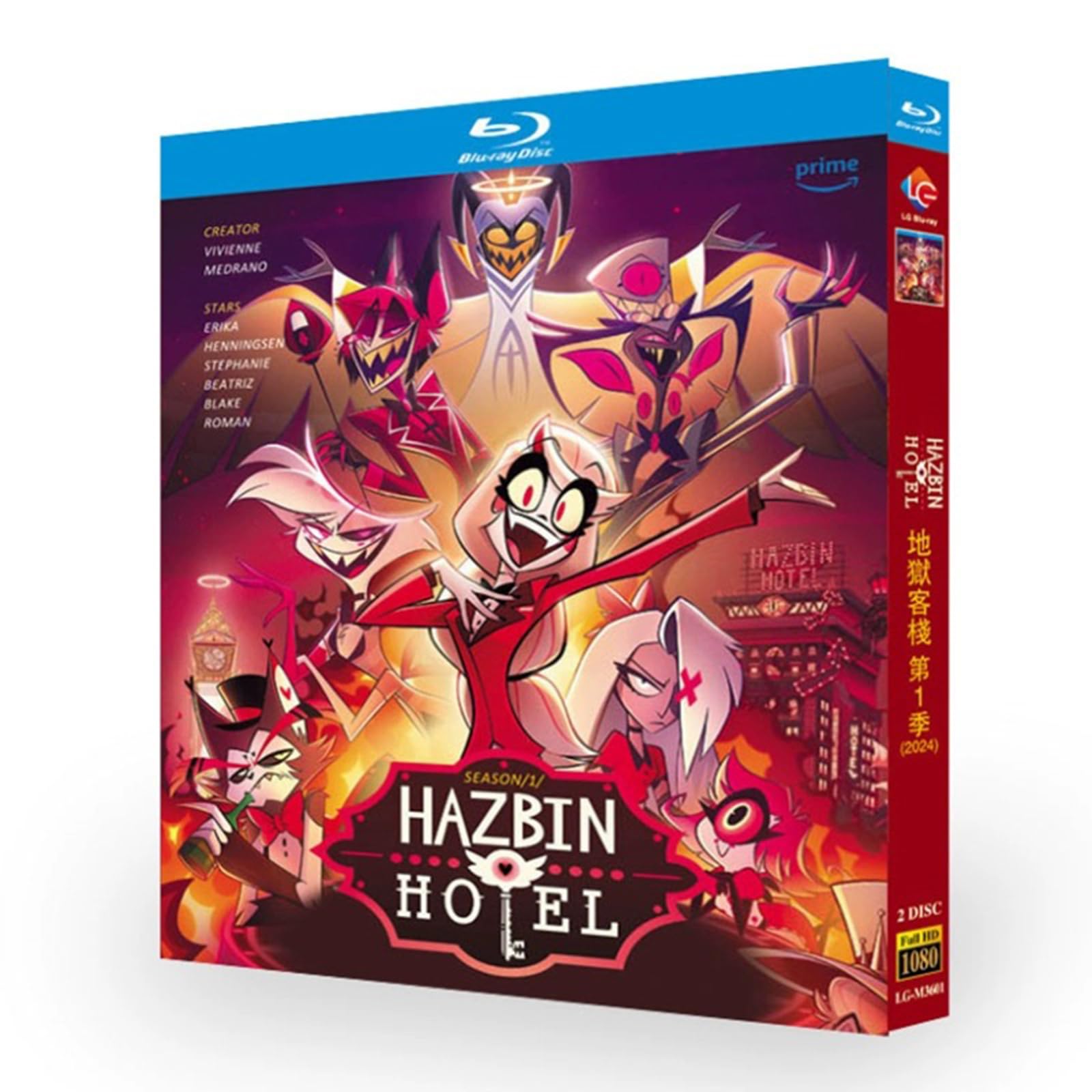 HOTEL ホテル　シーズン１〜シーズン４　【全35巻】　DVD 各全巻 Amazon | Hazbin hotel season1 blu-ray ヴィヴィアン・メドラノ監督